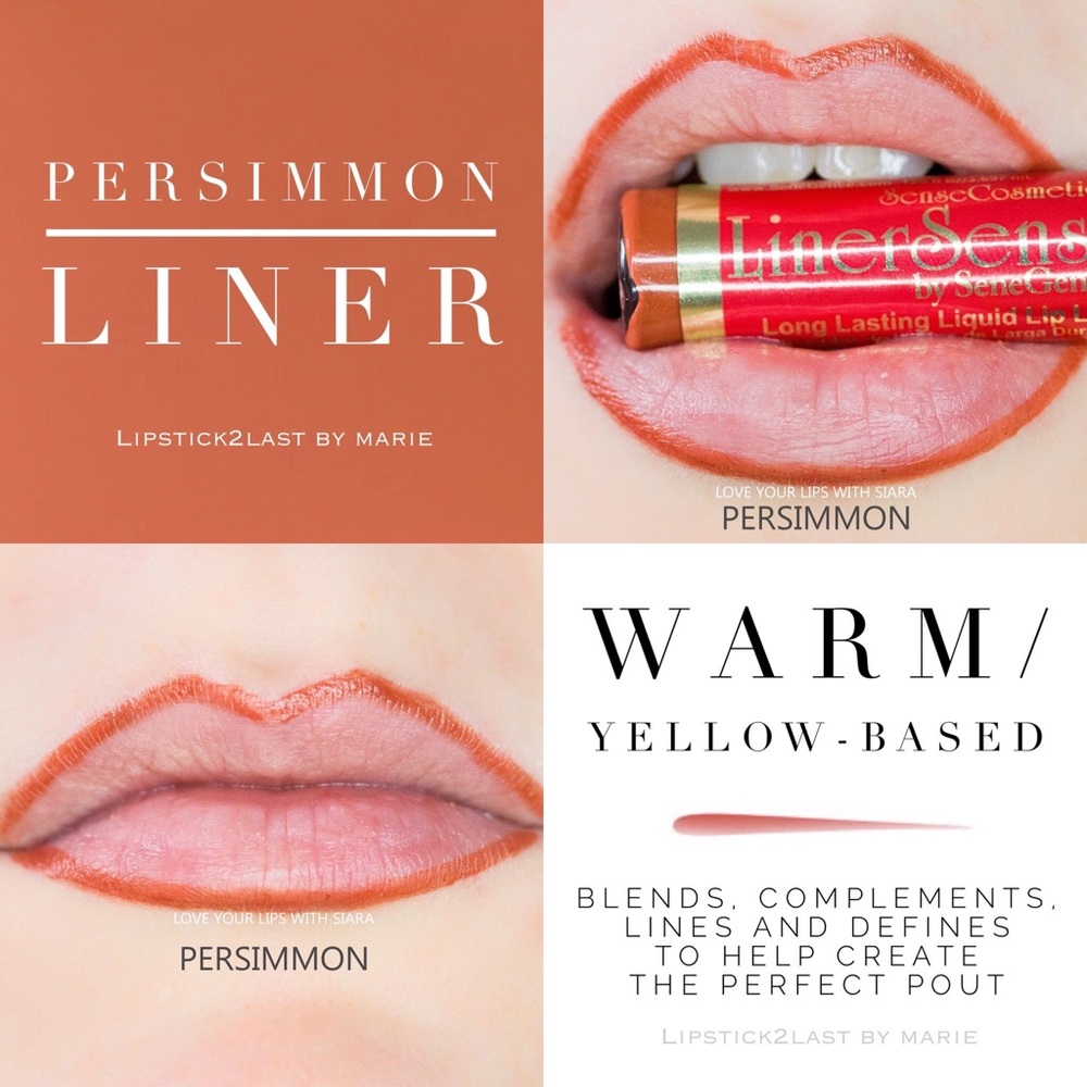 Persimmon Linersense Long Lasting Lip Liner